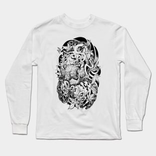 Tiger Tattoo Long Sleeve T-Shirt